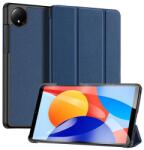 Dux Ducis Redmi Pad Se 8.7 Dux Ducis Domo Tok Álló, Bőr Hatású Aktív Flip, Textil Minta, Sötétkék