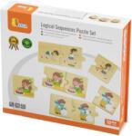 Viga Toys Set de puzzle-uri logice Viga Toys - Activități zilnice (44750) Puzzle