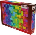 Nova Puzzle Puzzle Nova puzzle din 1000 piese - Cutii de culoare curcubeu (41024) Puzzle