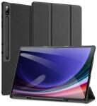 Dux Ducis DOMO geantă verticală, efect piele (FLIP activ, deschidere laterală, TRIFOLD, suport birou, suport creion) NEGRU GP-162913 (GP-162913)