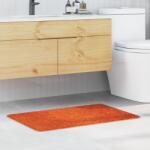 vidaXL Килимче за баня с антихлъзгаща повърхност Оранжево 60 x 90 cm (4019841)