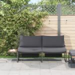 vidaXL Градински диван Антрацит 200, 5 x 70 x 85, 5 см Стомана (42007549)