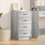 vidaXL Служебен шкаф Сив сонома 40 x 41 x 75 см Инженерна дървесина (865060)