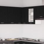 vidaXL Висящ шкаф Lyon Черния дъб 57 x 57 x 60 см Инженерна дървесина (863148)