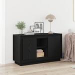 vidaXL Служебен шкаф Черния дъб 102 x 35 x 60 см Инженерна дървесина (862815)
