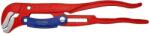 KNIPEX Тръбен ключ с S-образни челюсти 1 ½" и бърза настройка, червено-фосфатиран, ръкохватка 420мм, Knipex (K8360015)
