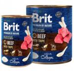 Brit Kutyaeledel sok hússal Brit Húsos pástétom pacallal 400g