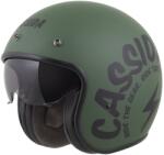 Cassida Oxygen 2.0 Gear nyitott motoros bukósisak matt zöld-fekete