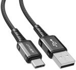 ACEFAST USB kábel USB-C-hez 1, 2 m Acefast C1-04, fekete