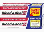 Blend-a-dent extra erős műfogsorrögzítő krém 2x47g (711565)