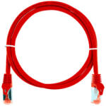 NIKOMAX Patch kábel S/FTP CAT6a LSOH, Essential Series, 1m, priros (NMC-PC4SA55B-ES-010-C-RD)