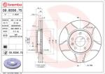 BREMBO féktárcsa BREMBO 09. B356.75 (09.B356.75)