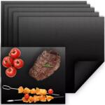  5 db hőálló teflonszőnyeg grillhez, sütéshez, 40 x 33 cm/db (23471)