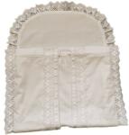  Hagyományos pólyahuzat 132×32 cm - Fehér