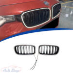  BMW F30/F31 LEDES Fényes Fekete Hűtőrács M-Performance Led Design M-Power 2013-2018