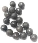  Gyöngy alkatrész- gyöngy ásvány jellegű 10mm szürkésbarna min. 15db/csomag