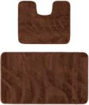 Set Baie Set 2 Covorase Baie, Antiderapante, Symphony Brown, Diverse Marimi (8680318192516) Covor baie