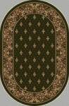 LOTOS Covor Lotos Oval, Model Bisericesc, 15033, Verde, Diverse Dimensiuni (2211698728925) Covor