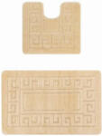Set Baie Set 2 covorase baie Ethnic Beige, Diverse Marimi (8680318591388) Covor baie