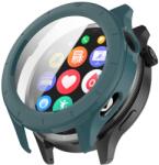  PC FULL COVER Capac din plastic cu sticlă pentru Xiaomi Watch S4 verde închis