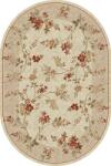 Delta Carpet Covor Modern, Lotos 551, Crem Bej, Oval, Diverse Dimensiuni (4823057655476) Covor