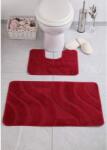 Set Baie Set 2 Covorase Baie, Antiderapante, Symphony Burgundy (8680318023193) Covor baie