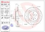 BREMBO féktárcsa BREMBO 08. D757.1X (08.D757.1X)