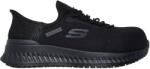 Skechers Slip-ins Work: Tilido - Ombray S1 PL SR ESD Női védőcipő Fekete (108152EC)