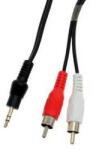 SBOX 3, 5mm -2 x RCA kábel M/M - 2M - axxialshop
