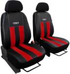  Prémium üléshuzat fekete piros 1+1 alcantara GT (UHGT02RED)