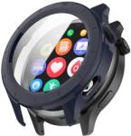  PC FULL COVER Műanyag borítás üveggel a Xiaomi Watch S4 sötétkékhez