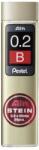Pentel irónbél AIN Stein B 0, 2 mm, 20 szál/tubus (C272W-B)