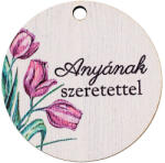Valex Decor 5db. "Anyának szeretettel" feliratos dekor tábla 5cm (GV03-75)