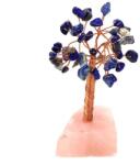 R. M. ékszer Ásványfa réz Lapis lazuli nyers rózsakvarc 10-11cm (017563)