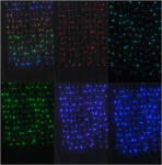 Entac Karácsonyi Függöny IP44 RGB 8x8 Funkció 1x1.5m IR távirányítóval (ECCL-144-RGBIR)