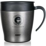 BANQUET Cană termică de călătorie TAZZA 330 ml, antracit, antracit