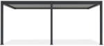  SUN ELEGANCE WALL 3x6 m Motoros light grey terasz pergola + LED világítás (005886) - sungardenpergola