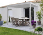  SUN PREMIUM WALL 3x3 m fehér terasz pergola (001377)
