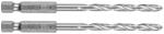 GRAPHITE Csigafúró, 1/4" hatszög szárral, HSS DIN 338, 4, 8mm, 2db/cs (54T708) - neo24