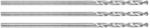 GRAPHITE Csigafúró, HSS DIN338, 1mm, 3db, min. rendelés: 5cs (54T980)