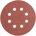 GRAPHITE Csiszolókorong tépőzáras 125mm, K100, 8 lyukas, 5db, min. rendelés: 5cs (55H942)