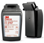  D9038, 3M Secure Click részecskeszűrő D9000-sorozatú fix házzal - fix, egy pár (F8195)