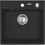 Pyramis Camea chiuvetă din granit 40x40 cm negru 070168201 (070168201) Chiuveta
