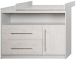 roba Maren 2 Wide Light Grey pelenkázó komód