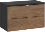 Comad Set dulap Comad Talia Casella TALIA CASELLA 82-80-46-2S, blat Comad Talia Casella BLACK 89-80-46 L (SETTCBBLACK80CM)