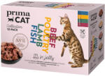 PrimaCat 24x85g PrimaCat Classic aszpikban nedves macskaeledel vegyes csomag 4 változattal - zooplus - 10 590 Ft