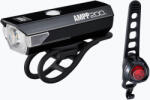 CatEye kerékpárvilágítás készlet AMPP 200 HL-EL042RC / ORB-RC TL-LD160RC fekete