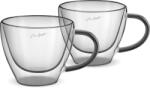 Lamart VASO LT9117 cappuccino pohár készlet, 2 darabos, 190ml (LT9117 SET 2 CAPP. ČERNÝ 190 VASO LAMAR)