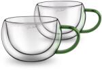 Lamart Thermo pohár LT9112 VASO Set Cappuccino 270 ml 2 db zöld (LT9112 SET 2 CAPP.ZELENÝ 270 VASO LAMAR)