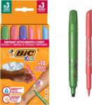 BIC Tatuaje temporare Kids 3 stampile, 3 markere, 10 sabloane Bic 517297